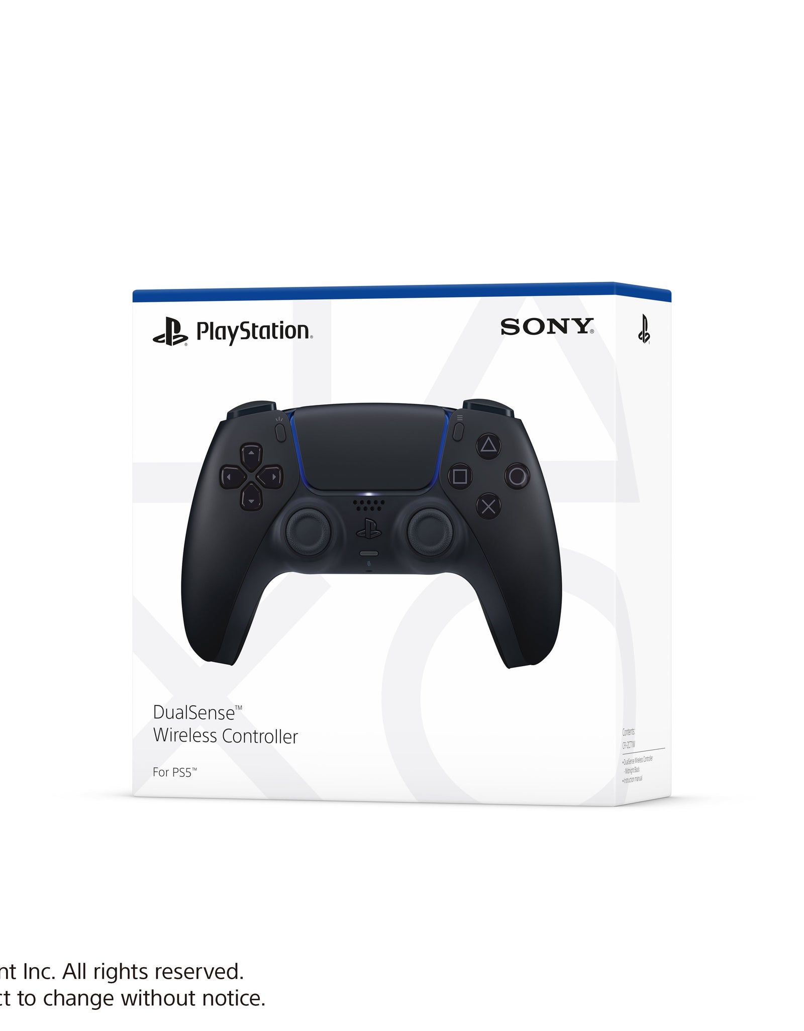 SONY 3006392 PS5 WIRELESS DUALSENSE CONTROLLER - MIDNIGHT BLACK